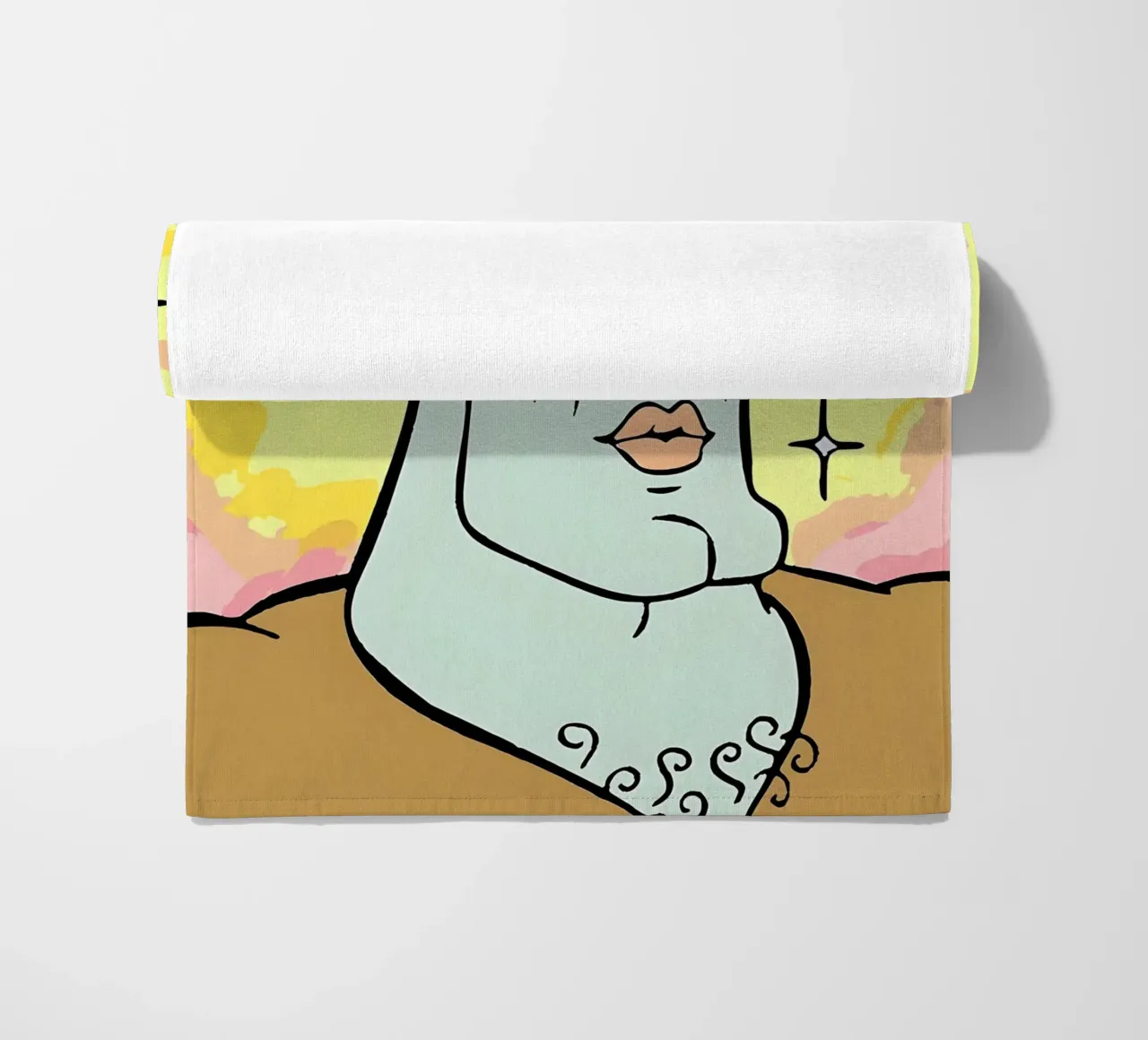 Squidward Tentacles telo mare da Low poly art