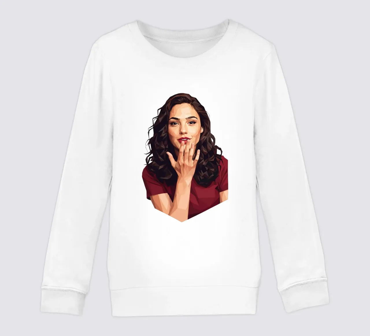 Gal gadot Low poly felpa bambino da Low Profile
