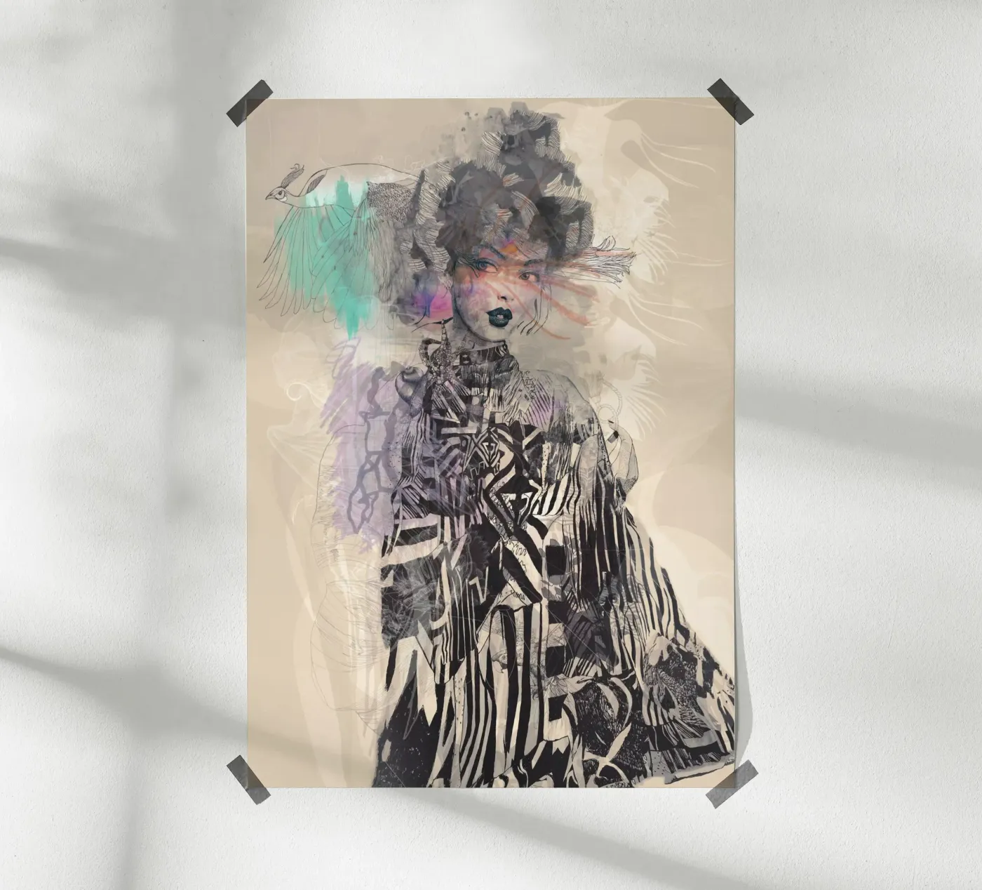 instant illusion poster by Giulio Iurissevich