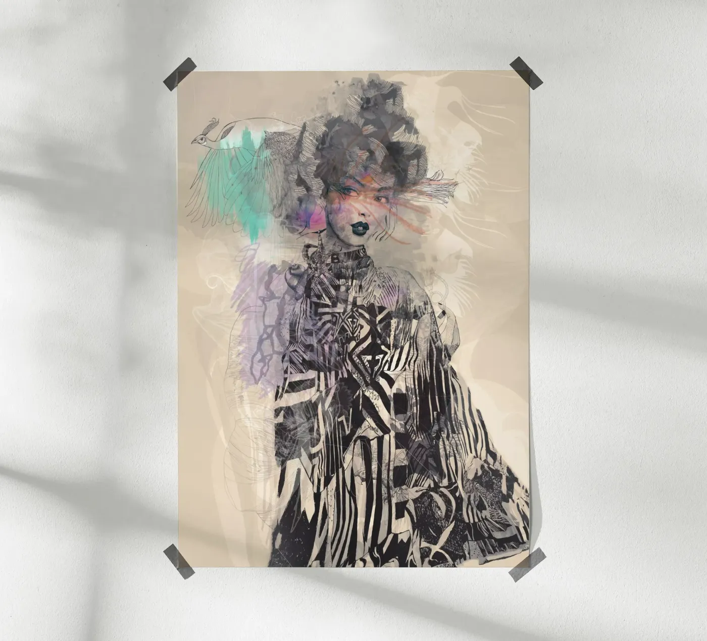 instant illusion poster by Giulio Iurissevich
