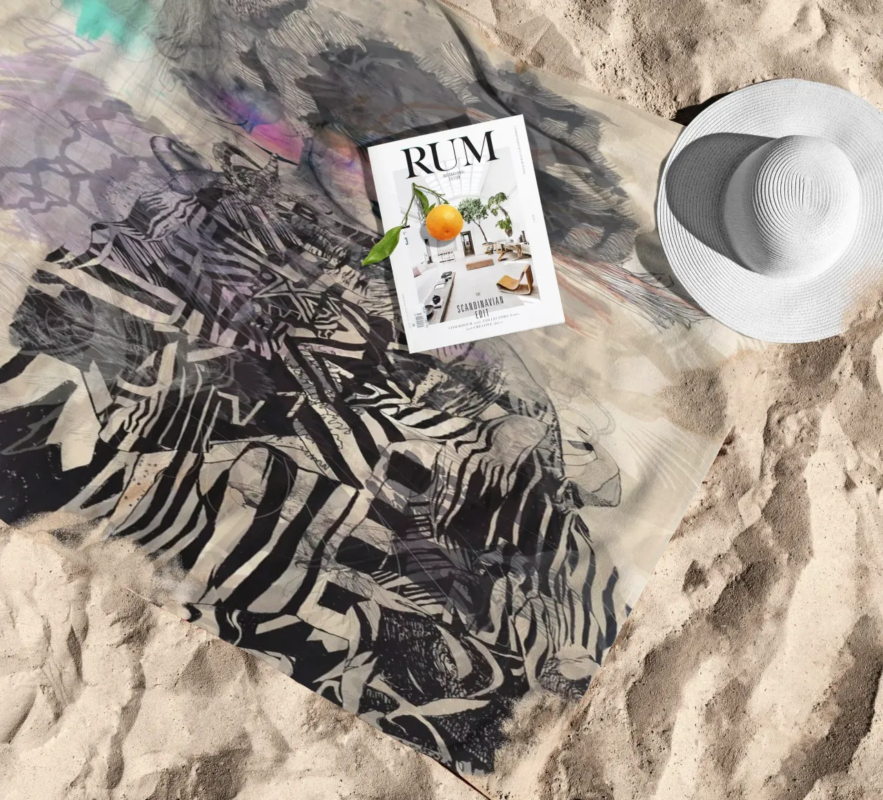 illusione istantanea telo mare da Giulio Iurissevich