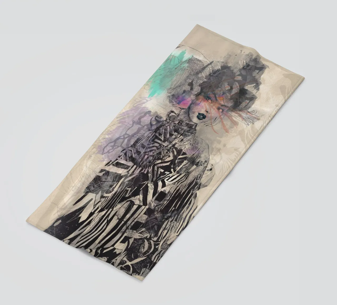 illusione istantanea telo mare da Giulio Iurissevich