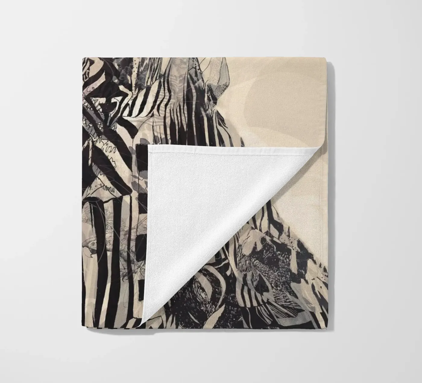 illusione istantanea telo mare da Giulio Iurissevich