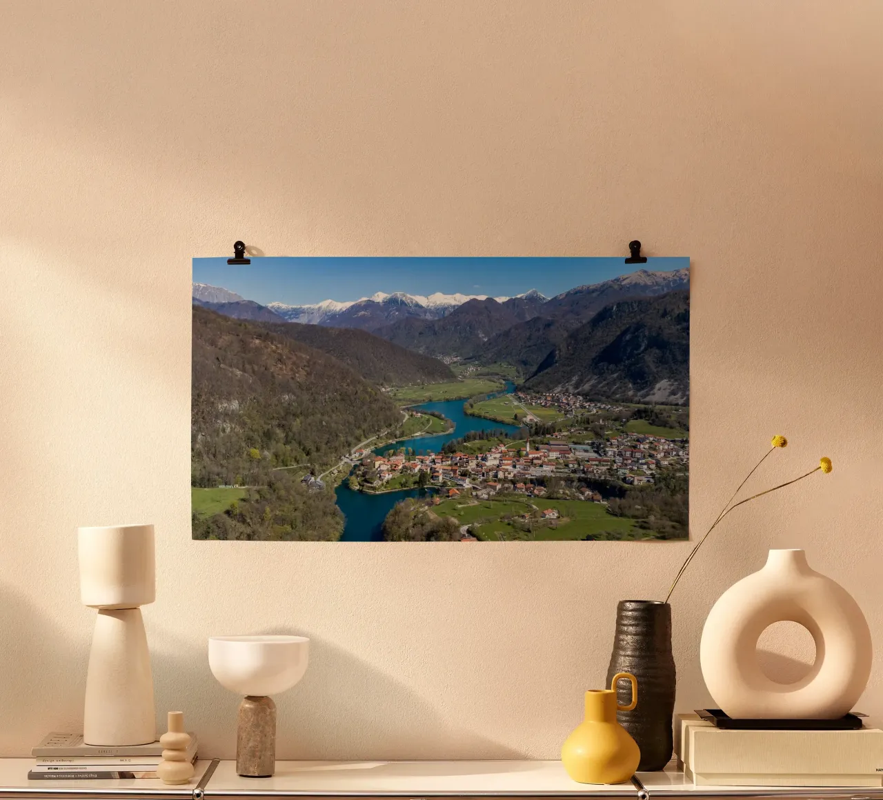 Piccola città in Slovenia poster da anderm