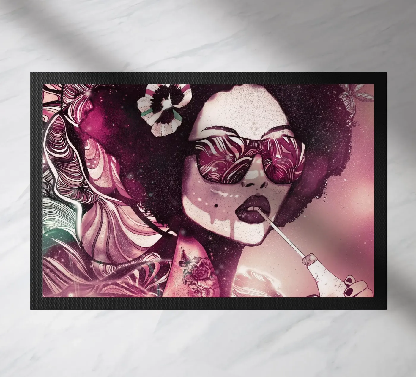 saftig Fußmatte von Giulio Iurissevich