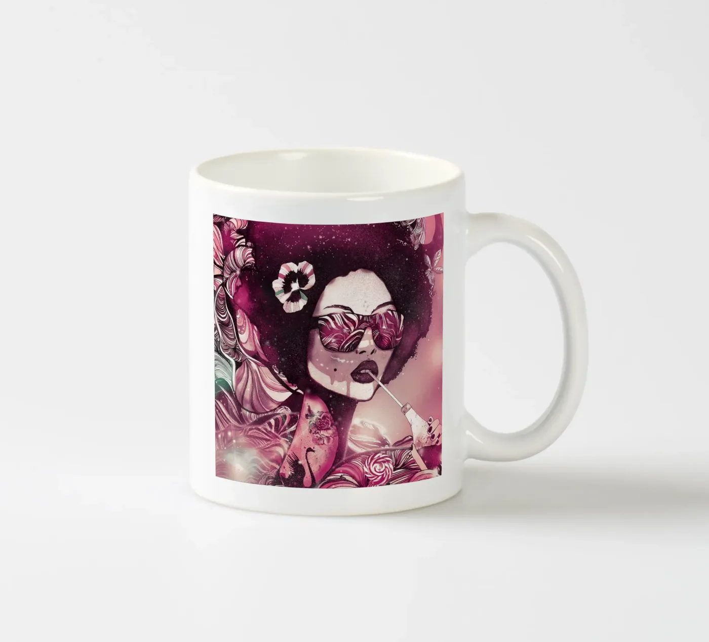 juicy ceramic mug by Giulio Iurissevich