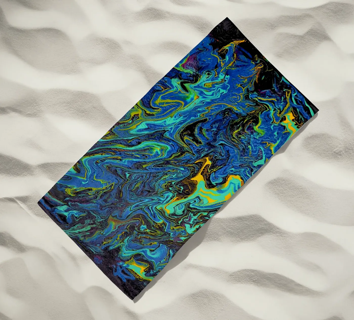 INTO THE DEEP telo mare da Thierry Vobmann Abstract painting