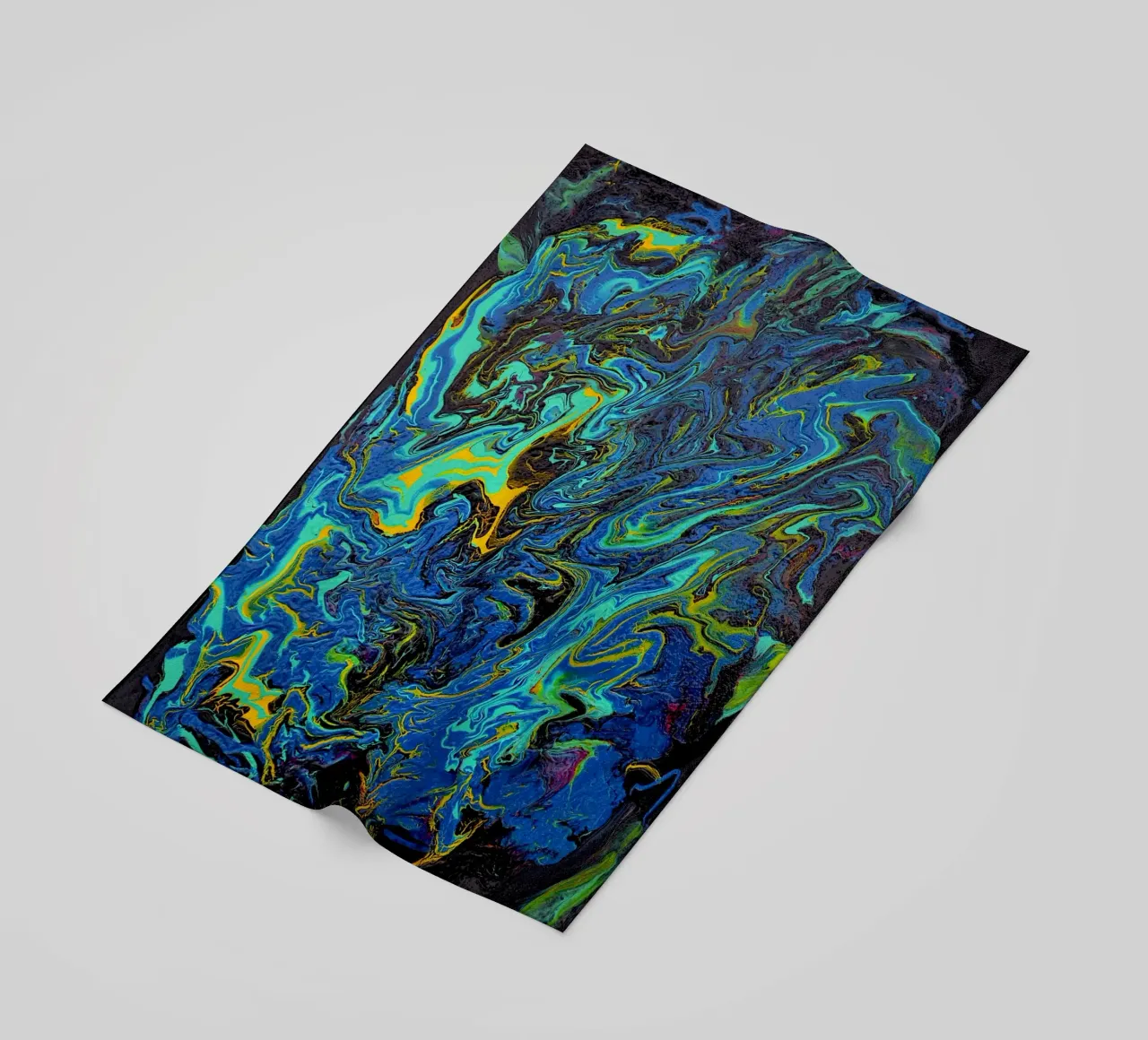 INTO THE DEEP telo mare da Thierry Vobmann Abstract painting
