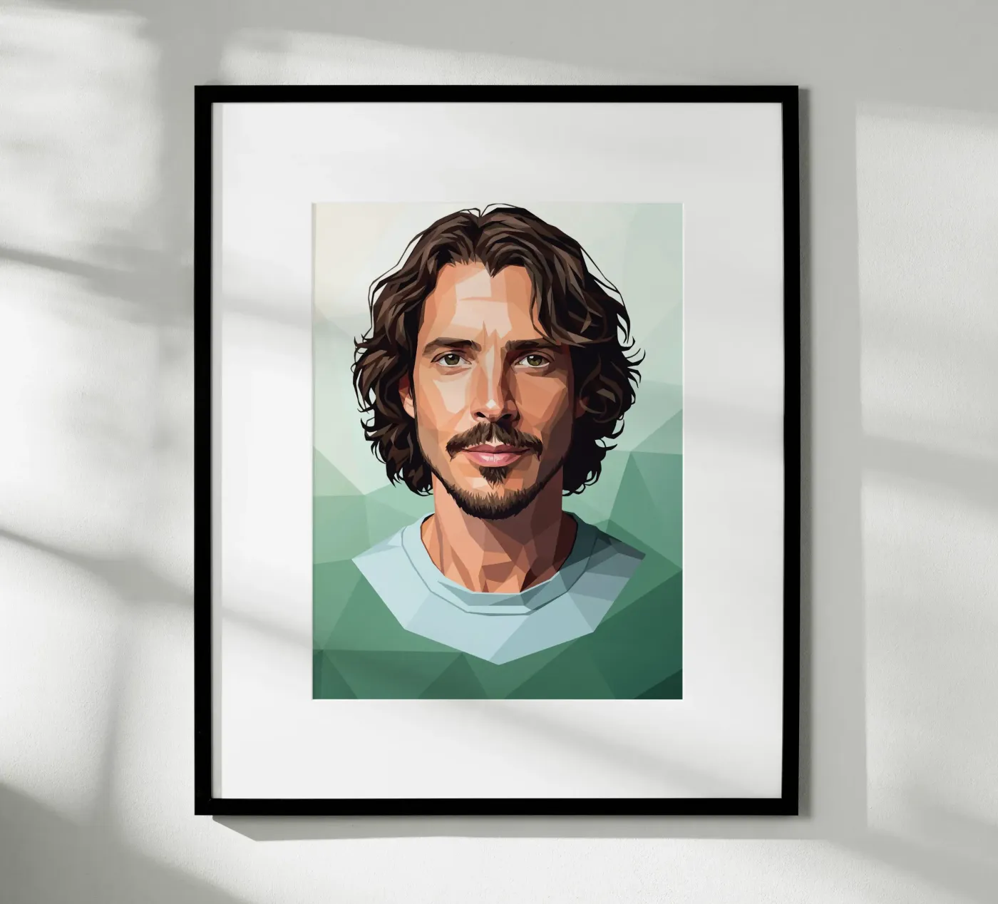 Chris Cornell Lowopoly poster da Low Profile