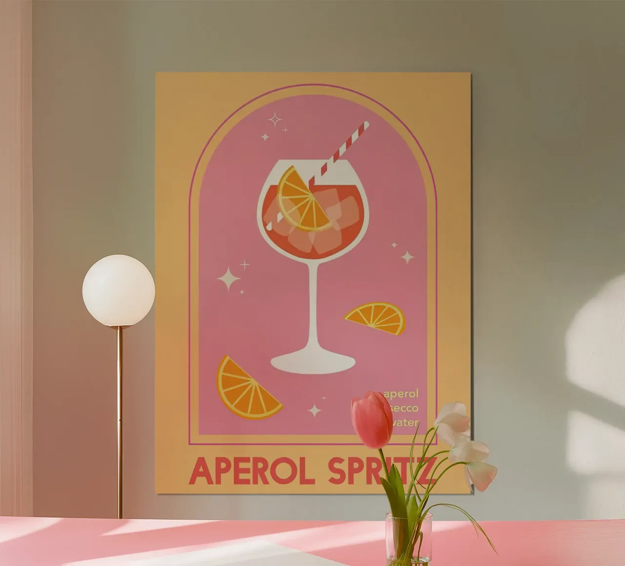 Poster per cocktail Aperol Spritz poster da Stacey Stubbs