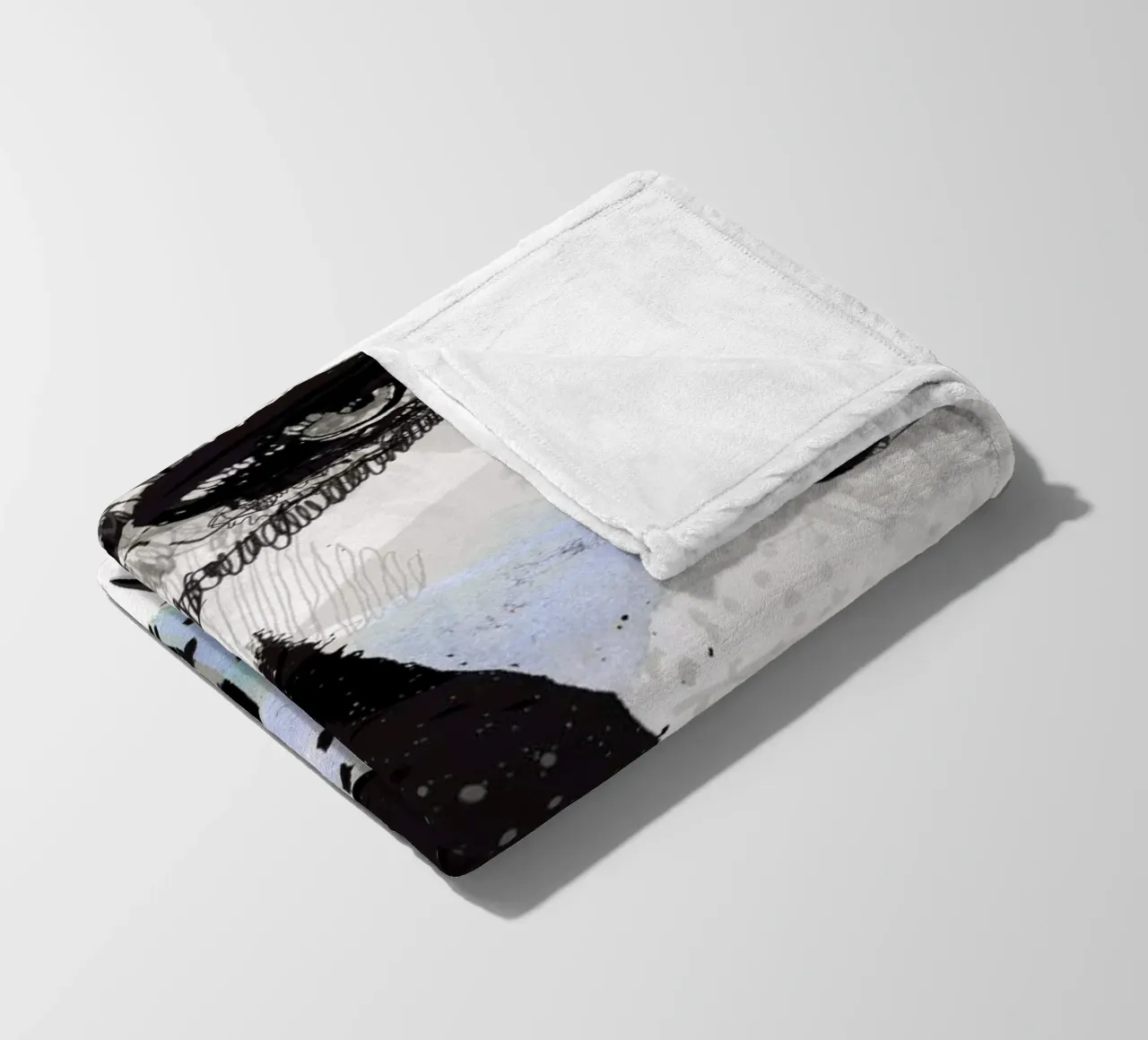 zebra Fleecedecke von Giulio Iurissevich