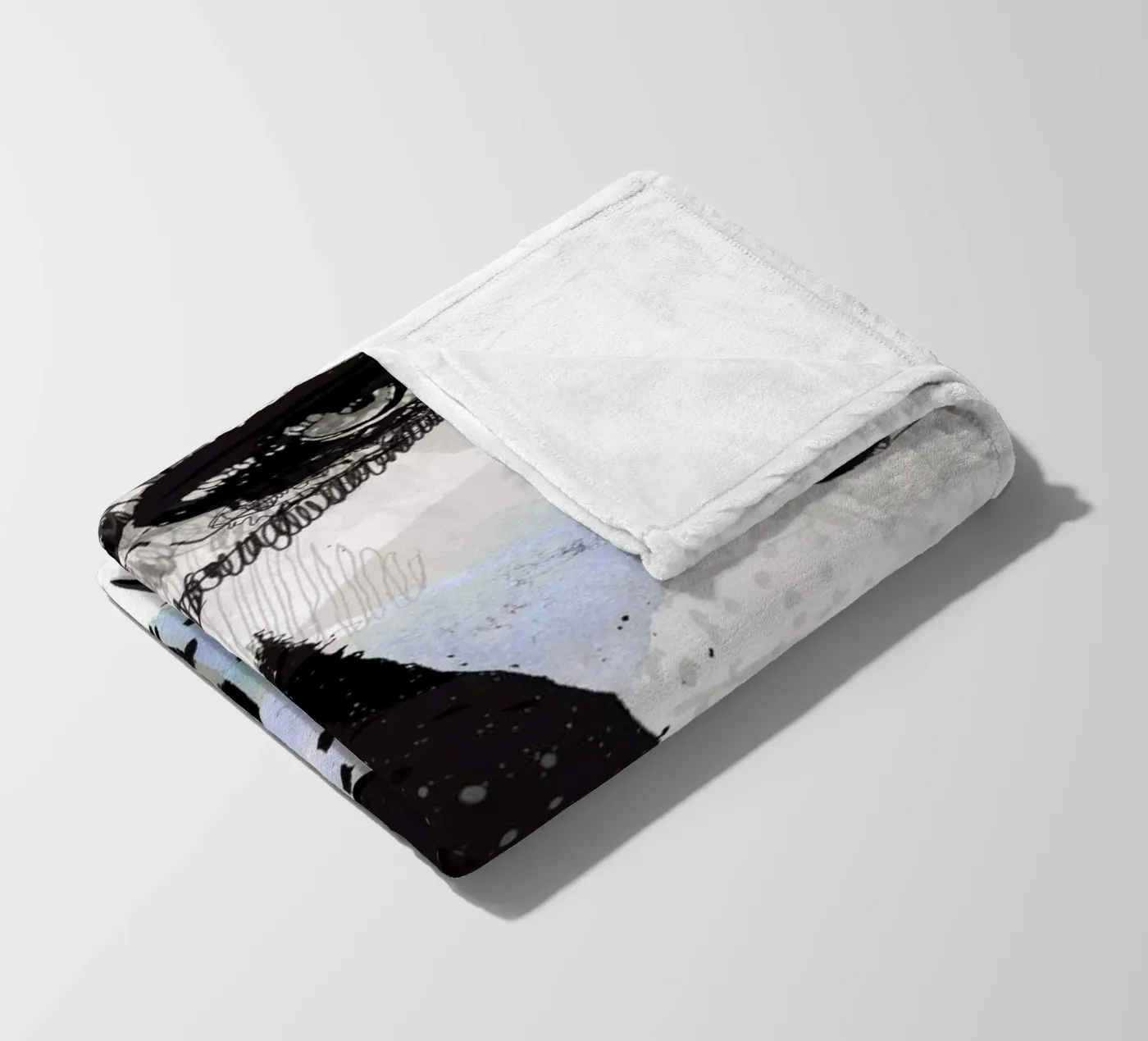 zebra fleecedeken van Giulio Iurissevich