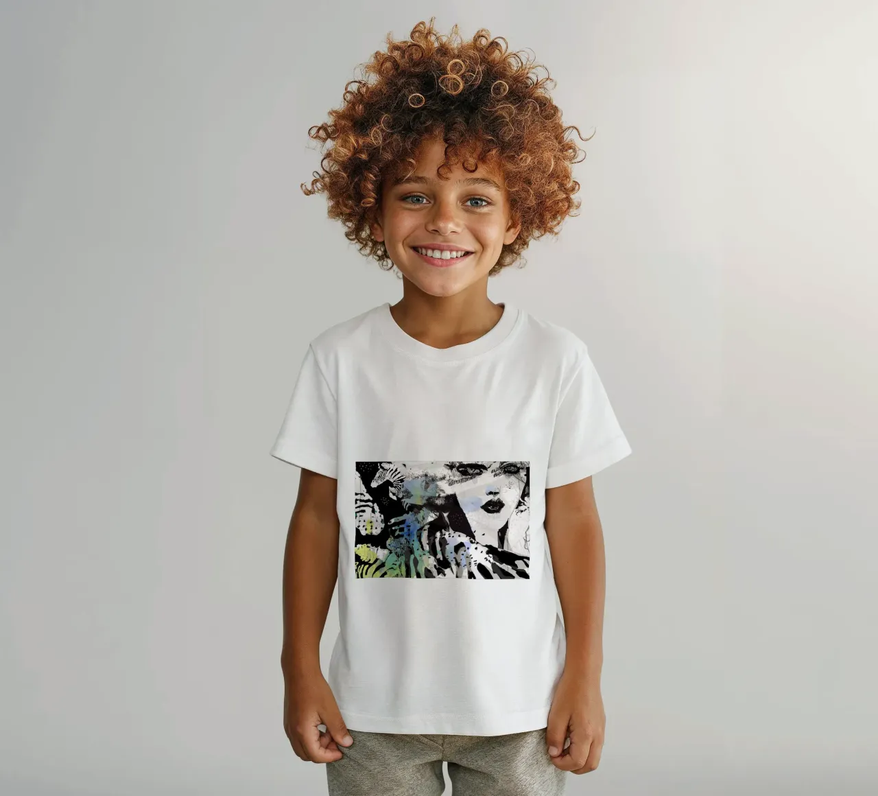 zebra t-shirt bambini da Giulio Iurissevich