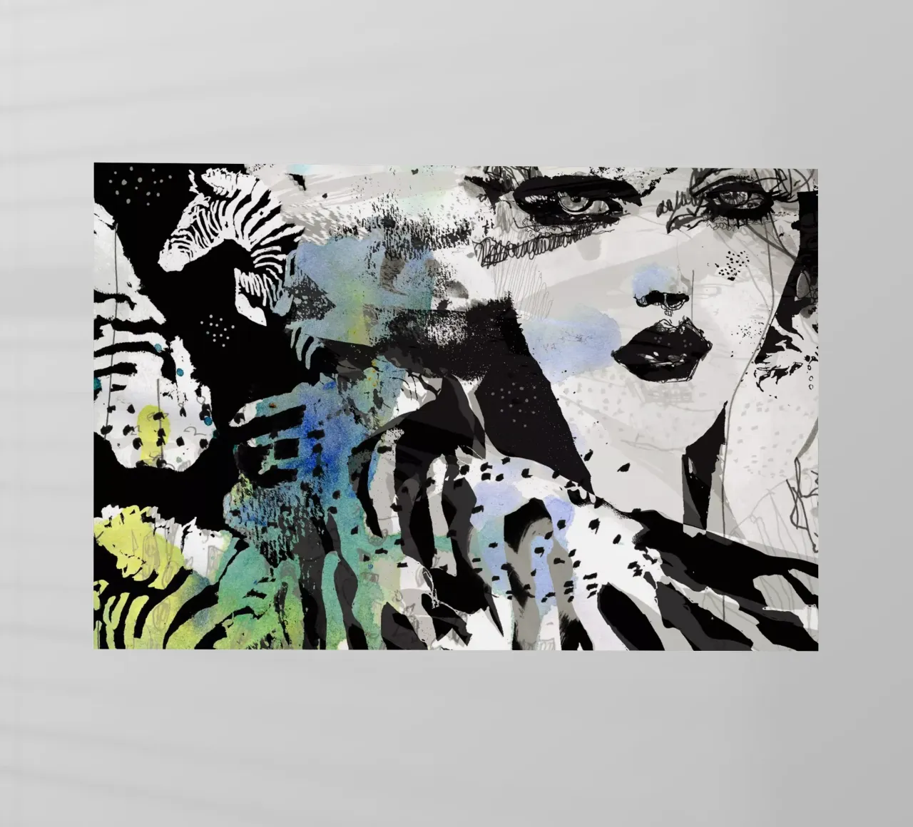 zebra pellicola backlit da Giulio Iurissevich