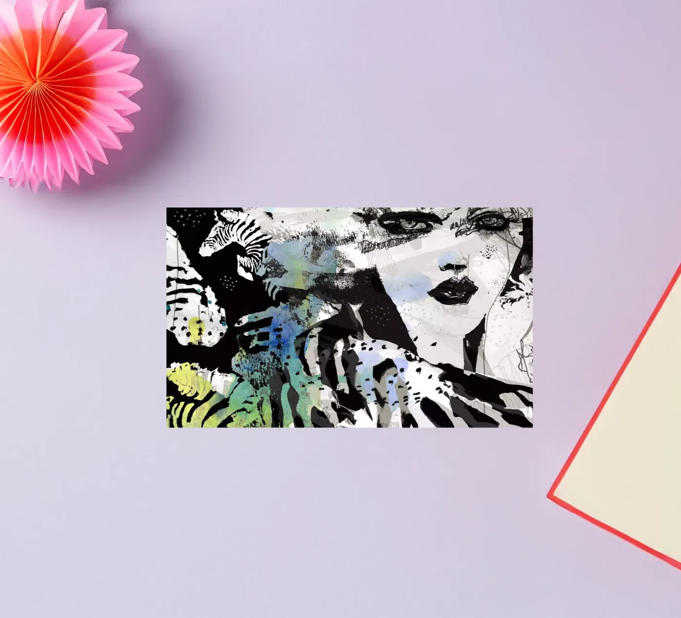 zebra sticker by Giulio Iurissevich