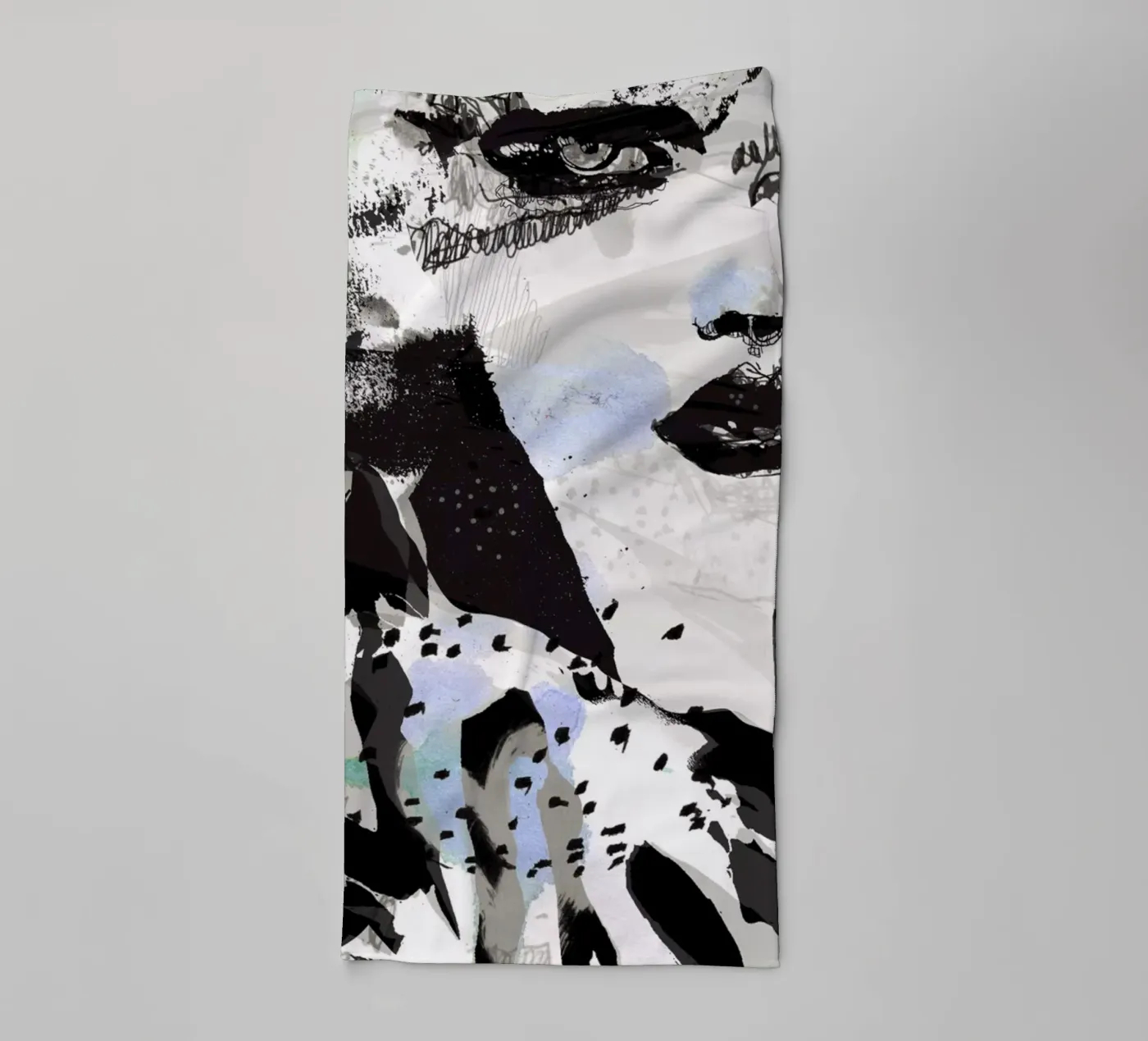 zebra badhanddoek van Giulio Iurissevich