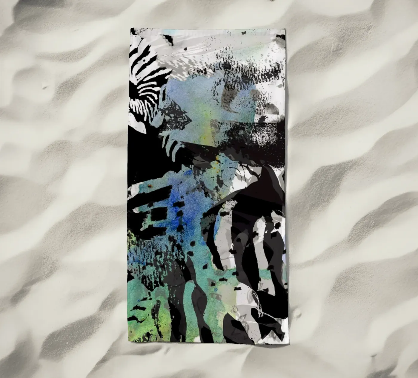 zebra strandhanddoek van Giulio Iurissevich