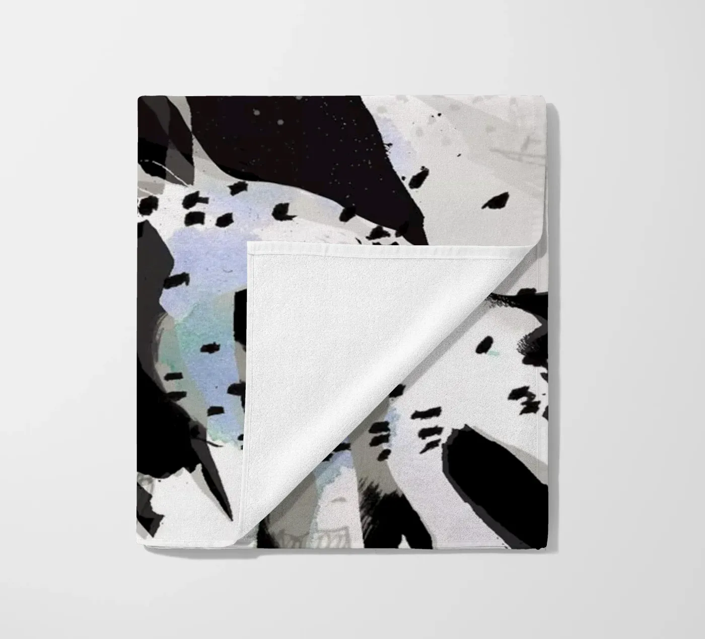 zebra beach towel by Giulio Iurissevich