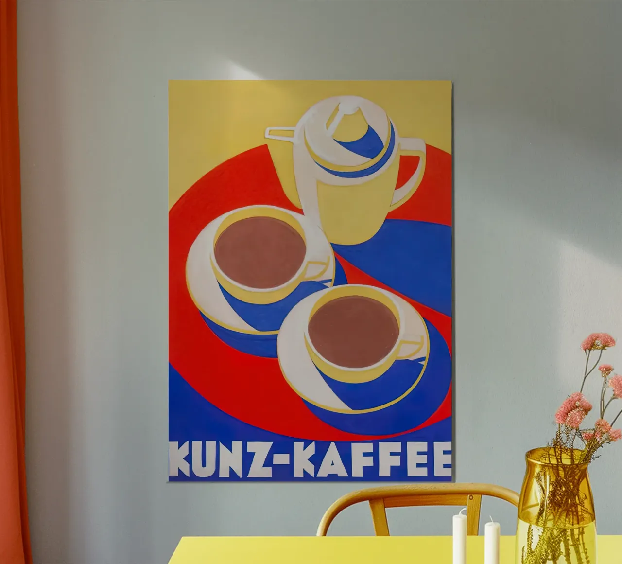 caffè, arte della camminata poster da Stacey Stubbs