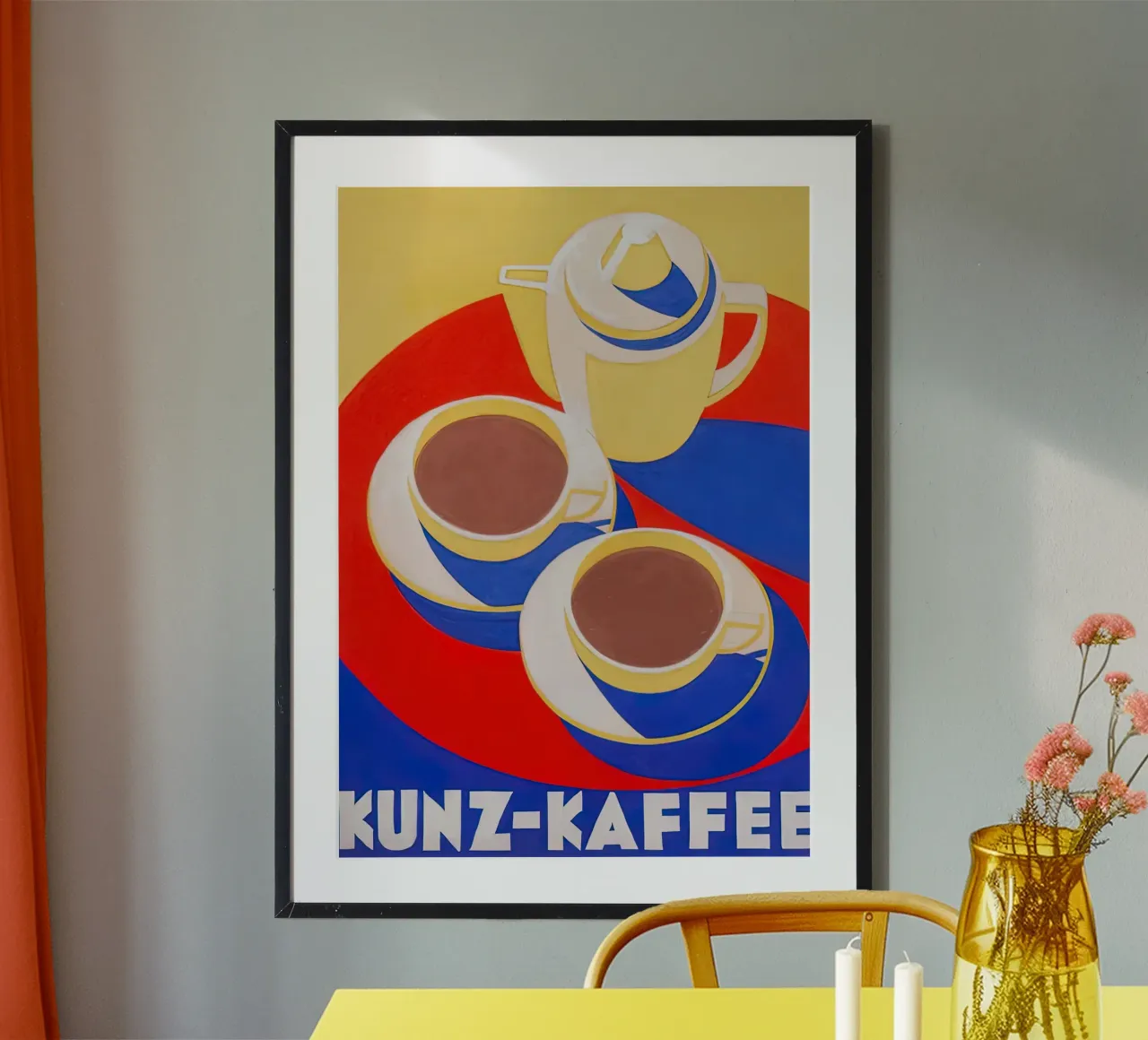 caffè, arte della camminata poster da Stacey Stubbs
