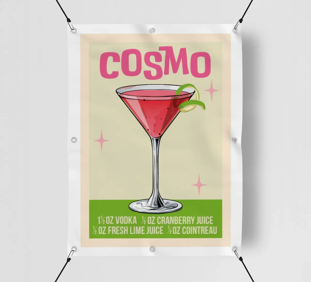 Cosmo telo in pvc da Stacey Stubbs