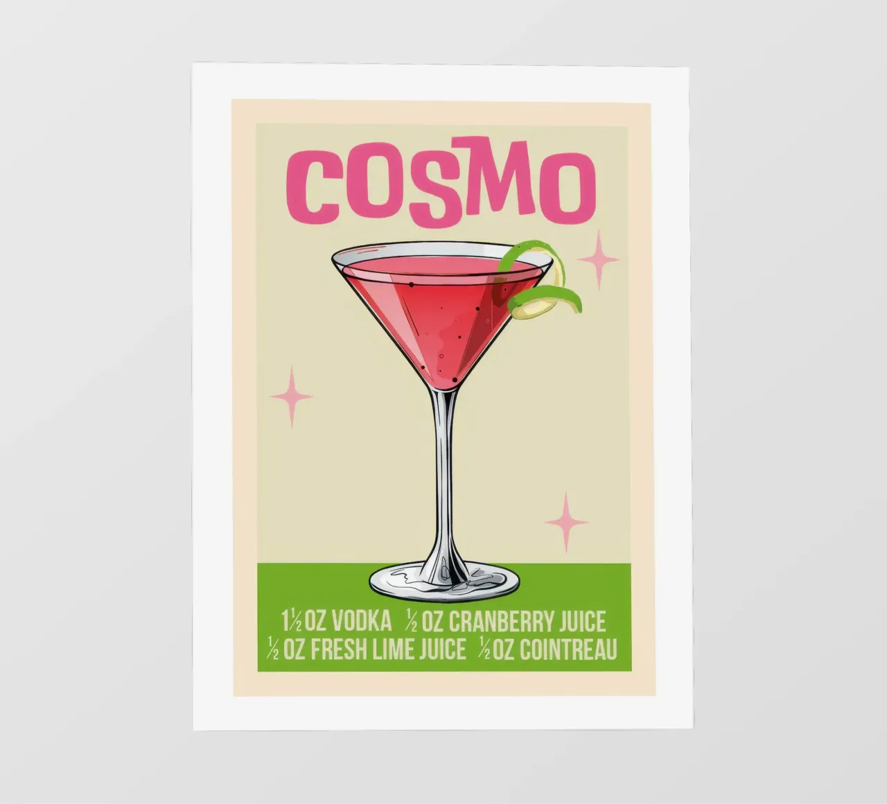 Cosmo telo in pvc da Stacey Stubbs