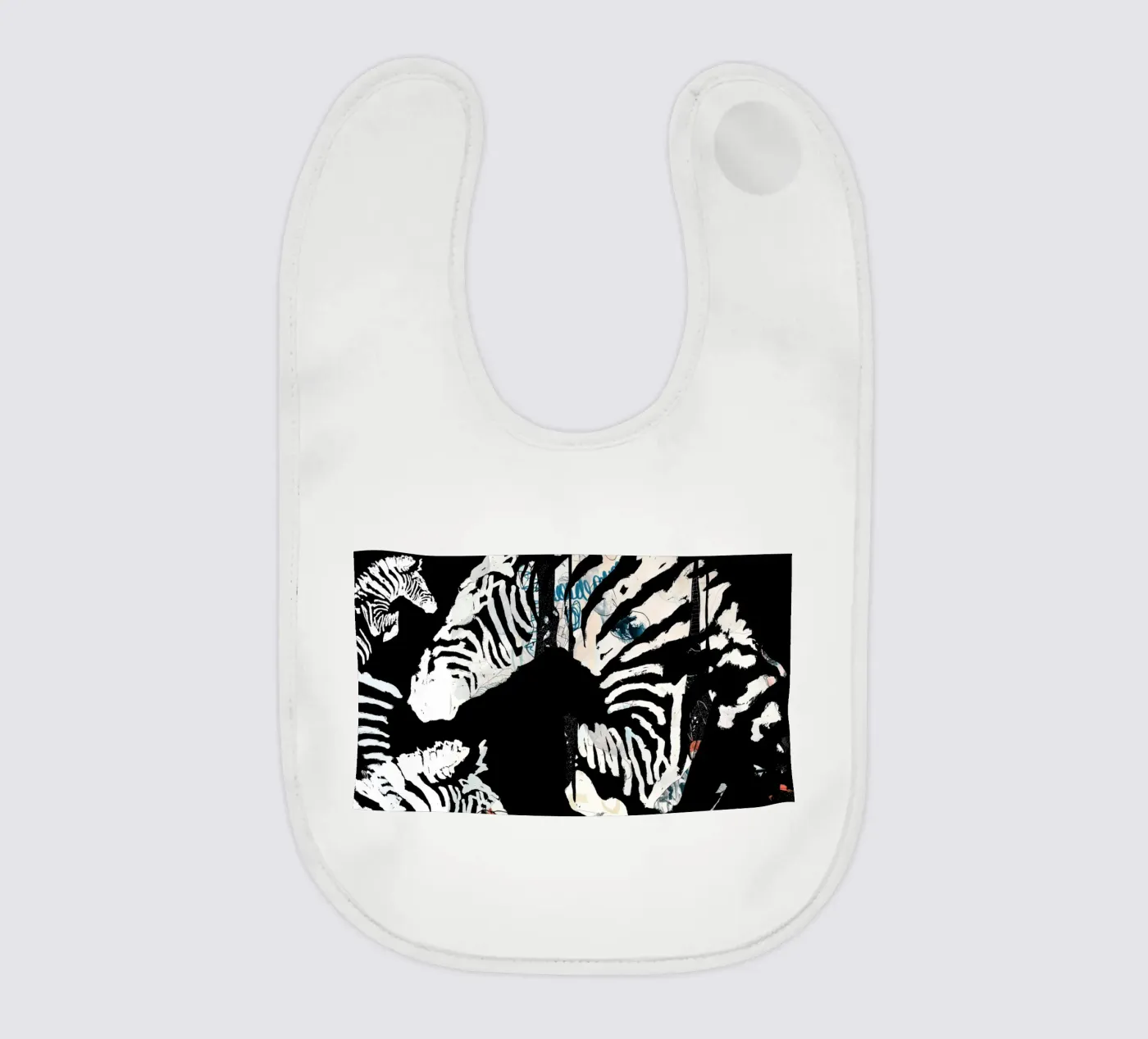 zebra3 Babylätzchen von Giulio Iurissevich