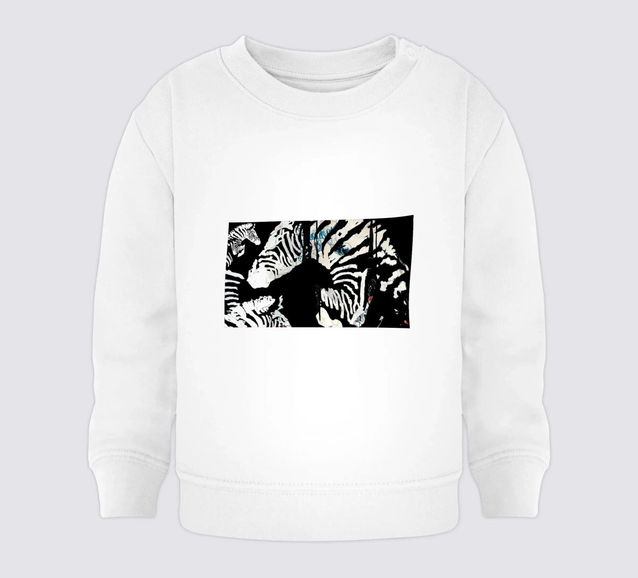 zebra3 felpa neonato da Giulio Iurissevich
