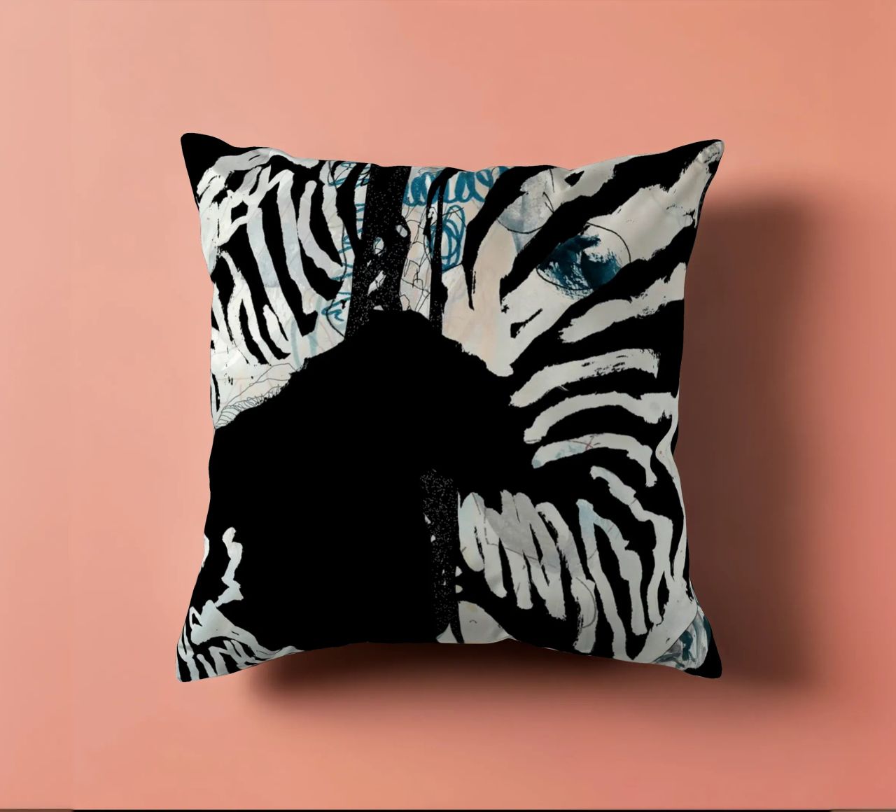 zebra3 cuscino da Giulio Iurissevich