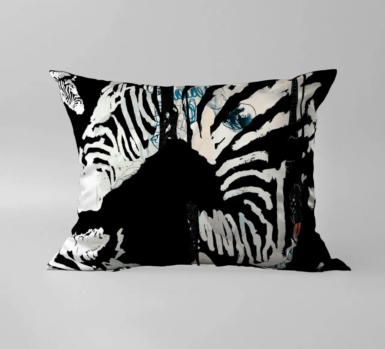 zebra3 cuscino da Giulio Iurissevich
