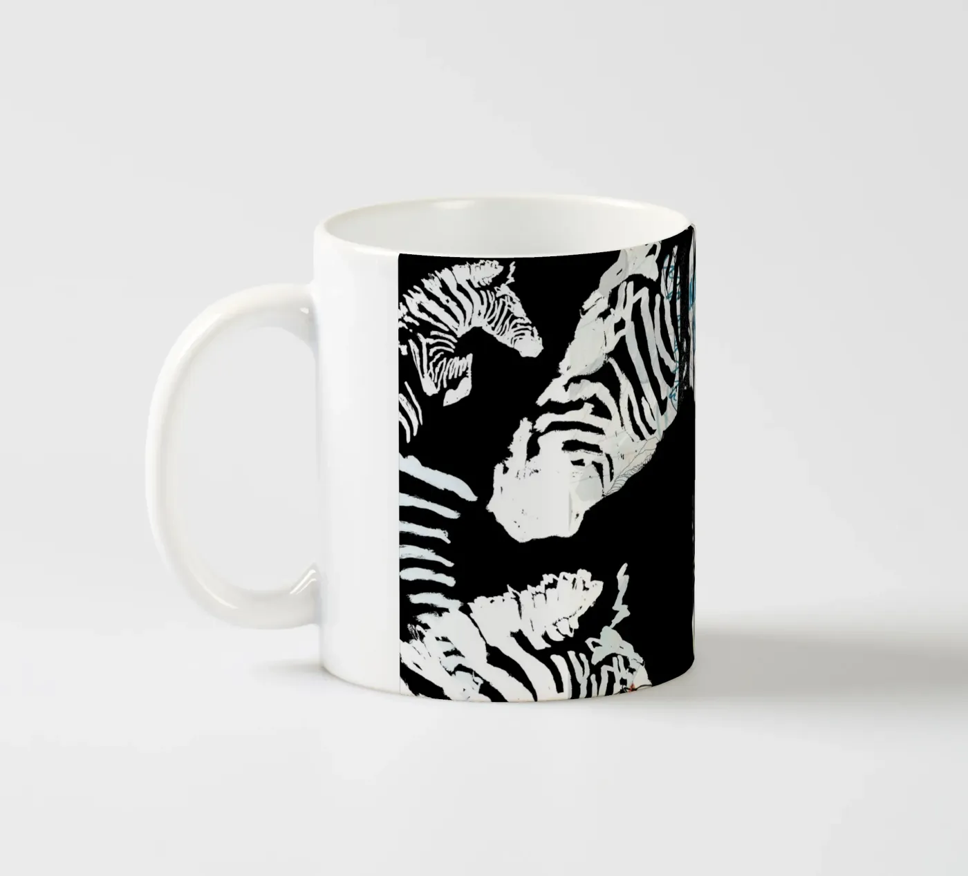 zebra3 ceramic mug by Giulio Iurissevich