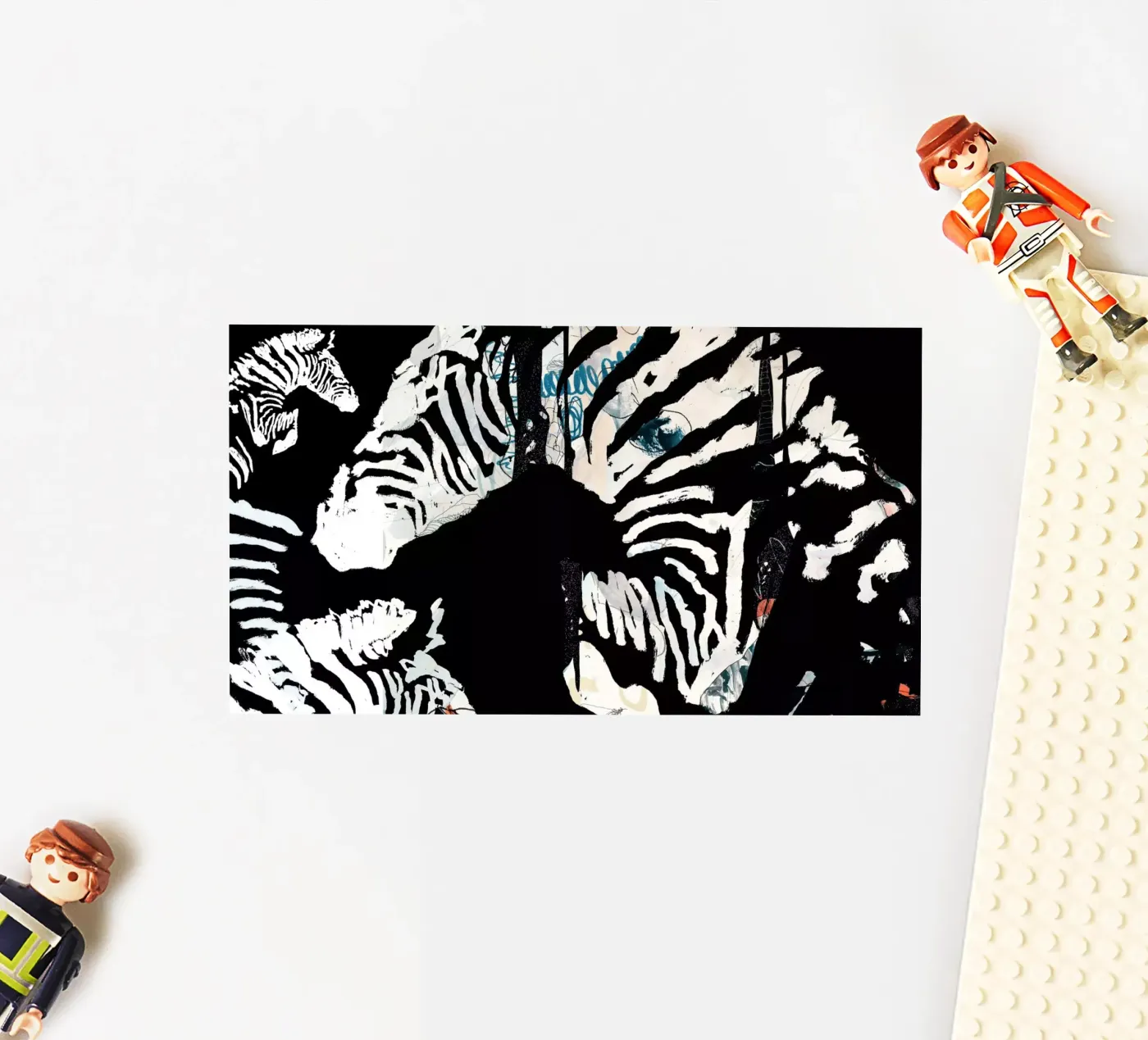 zebra3 sticker by Giulio Iurissevich