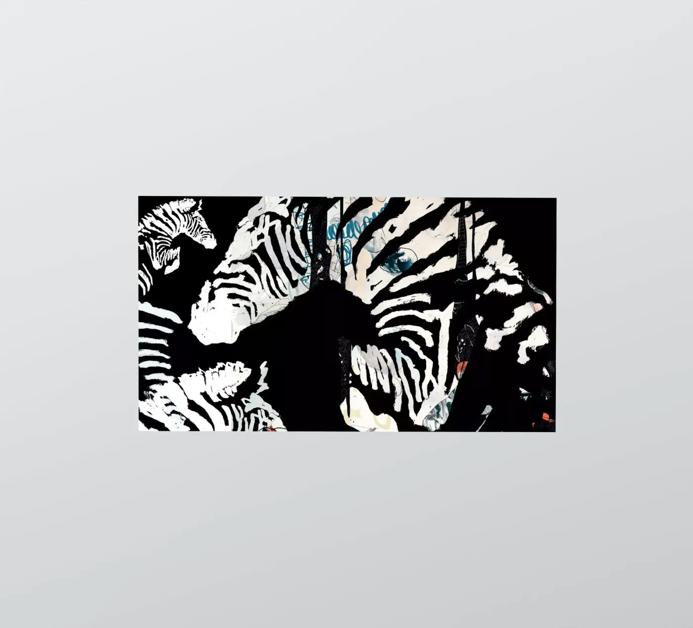 zebra3 sticker by Giulio Iurissevich