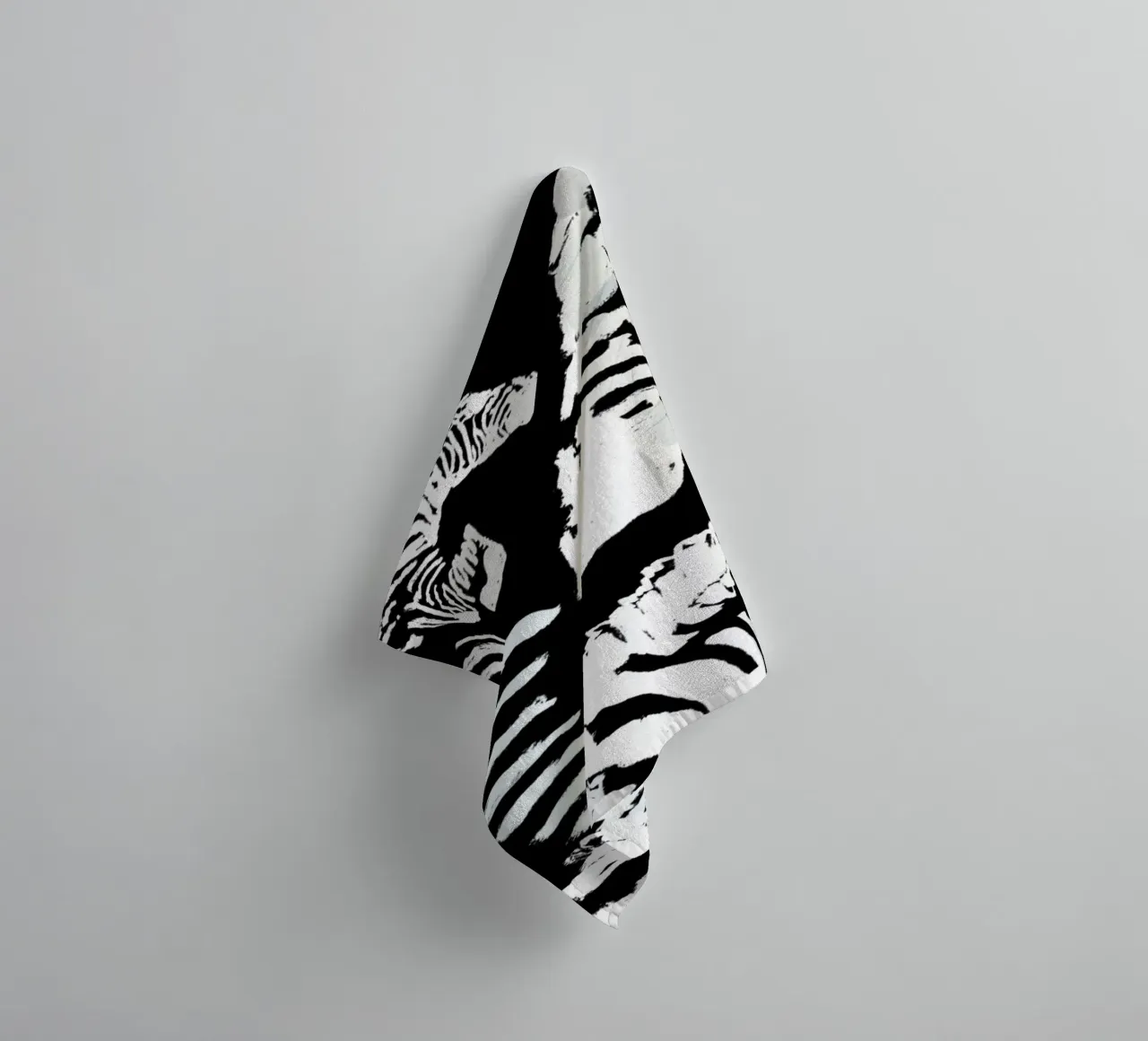 zebra3 asciugamano da bagno da Giulio Iurissevich