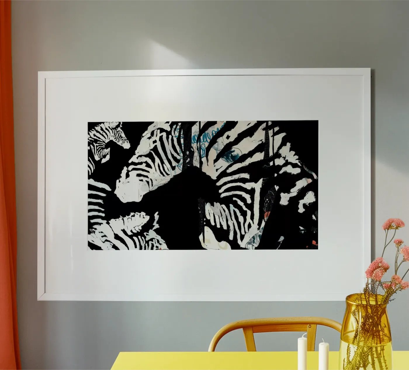 zebra3 poster de Giulio Iurissevich