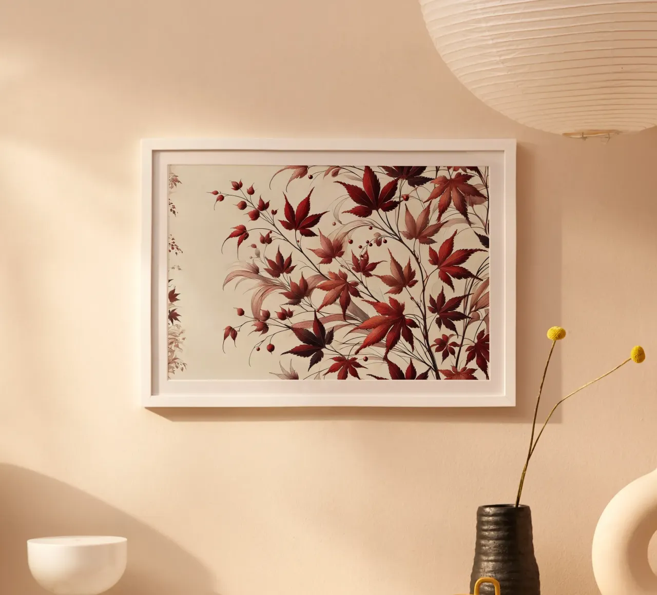 Acero giapponese poster con telaio in plastica da Chromatic Fusion Studio