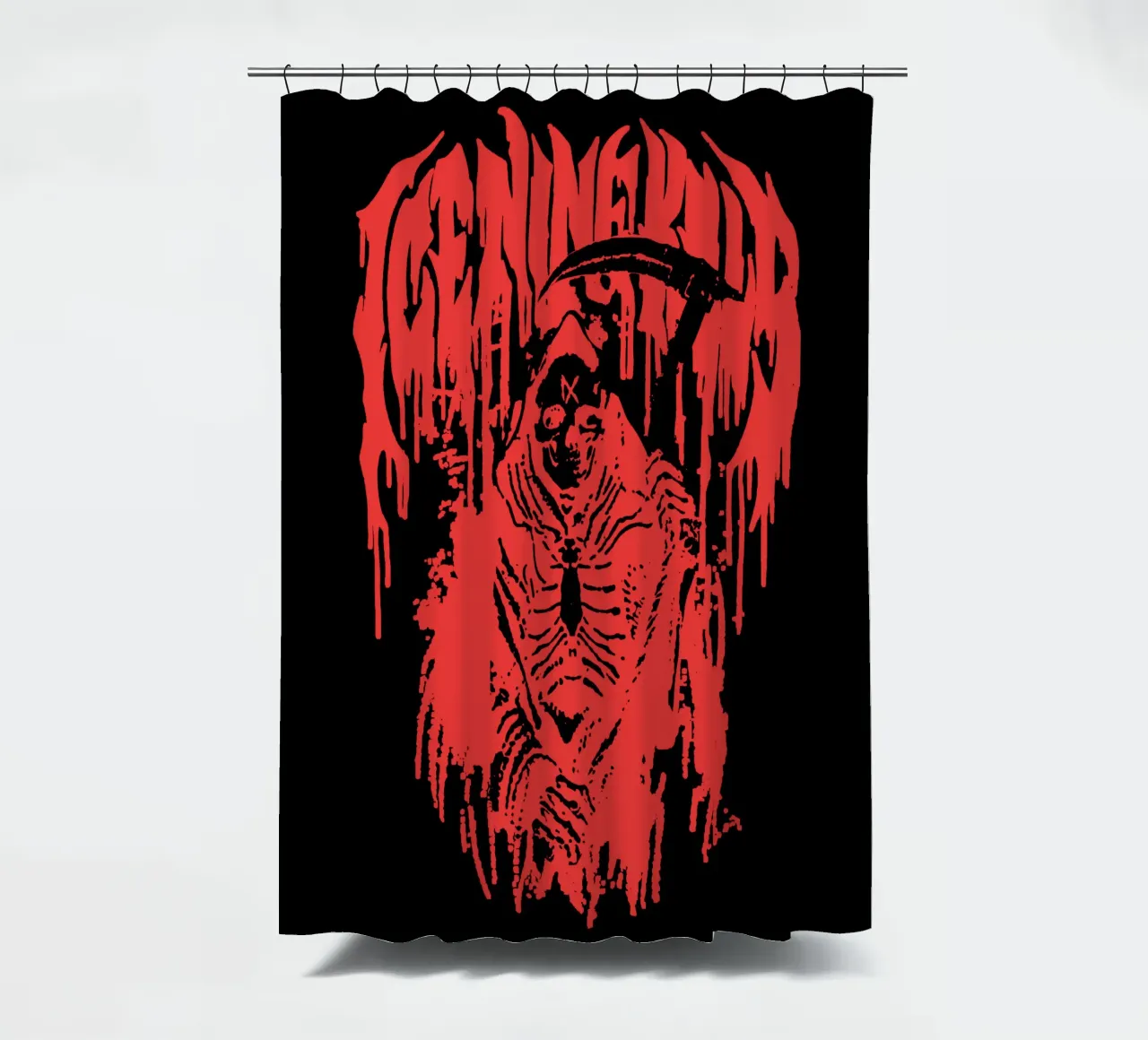 Der Sensenmann von Icenine Kills Premium Tshirt Duschvorhang von igoshartwrks