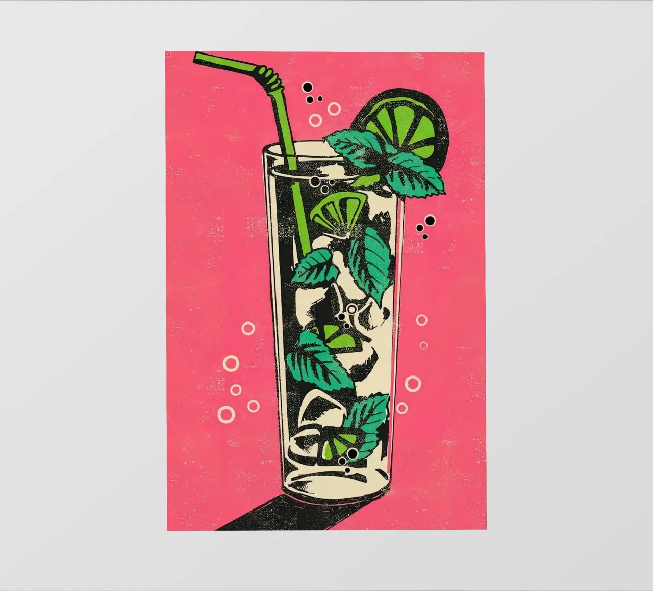 Mojito - Rocket68 telo in pvc da Stacey Stubbs