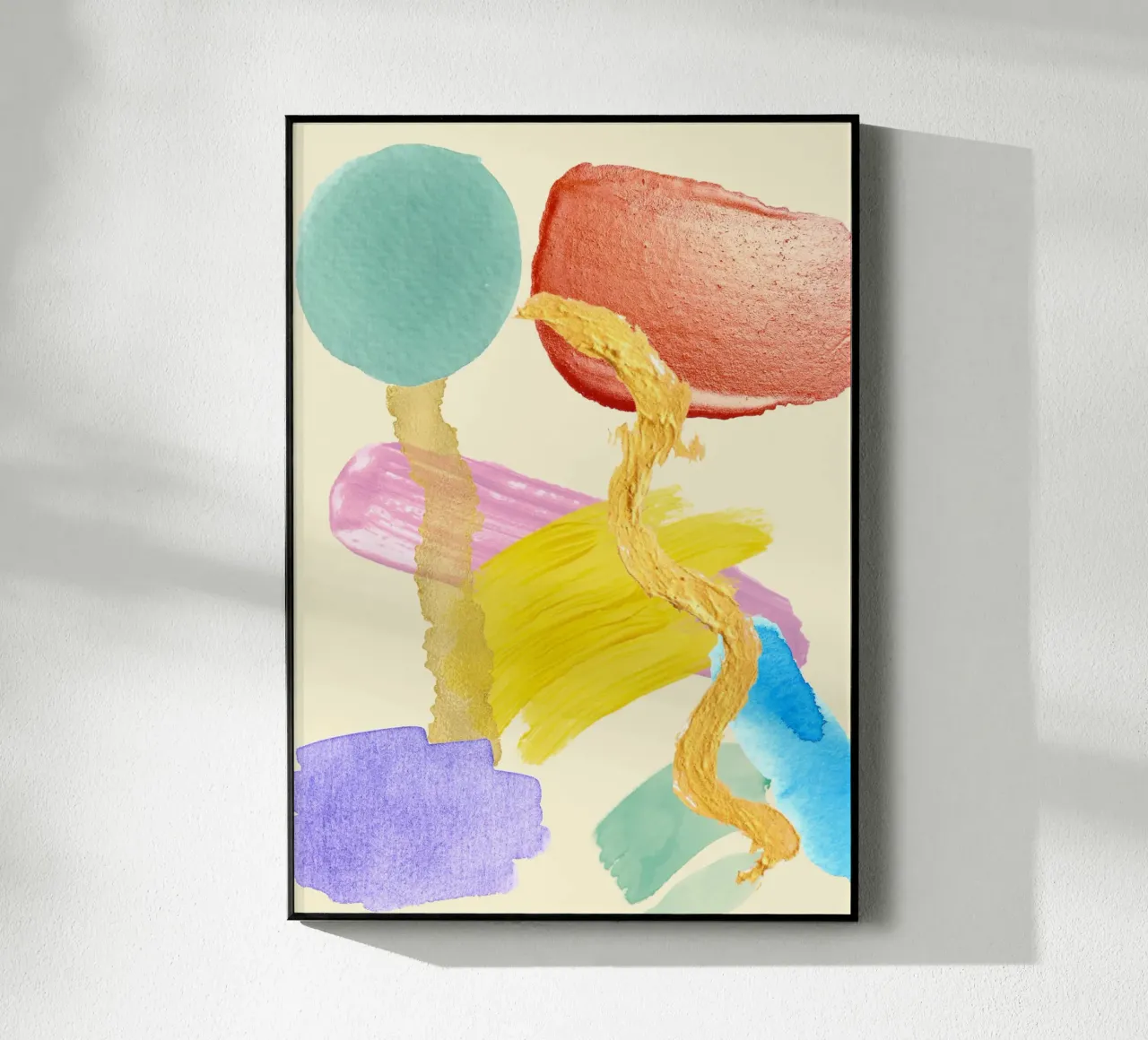 Bunti Acryl-Glas von AESTHETIC VIBES by Isabel