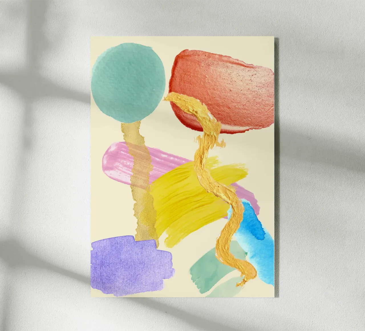 Bunti Acryl-Glas von AESTHETIC VIBES by Isabel