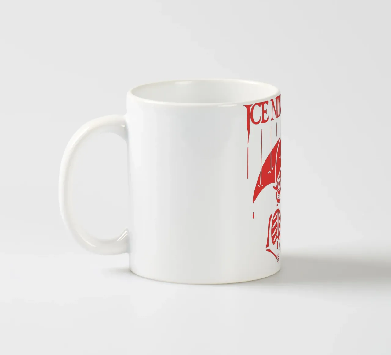Maglietta Skeleton Under Rain Ice Nine Kills tazza in ceramica da igoshartwrks
