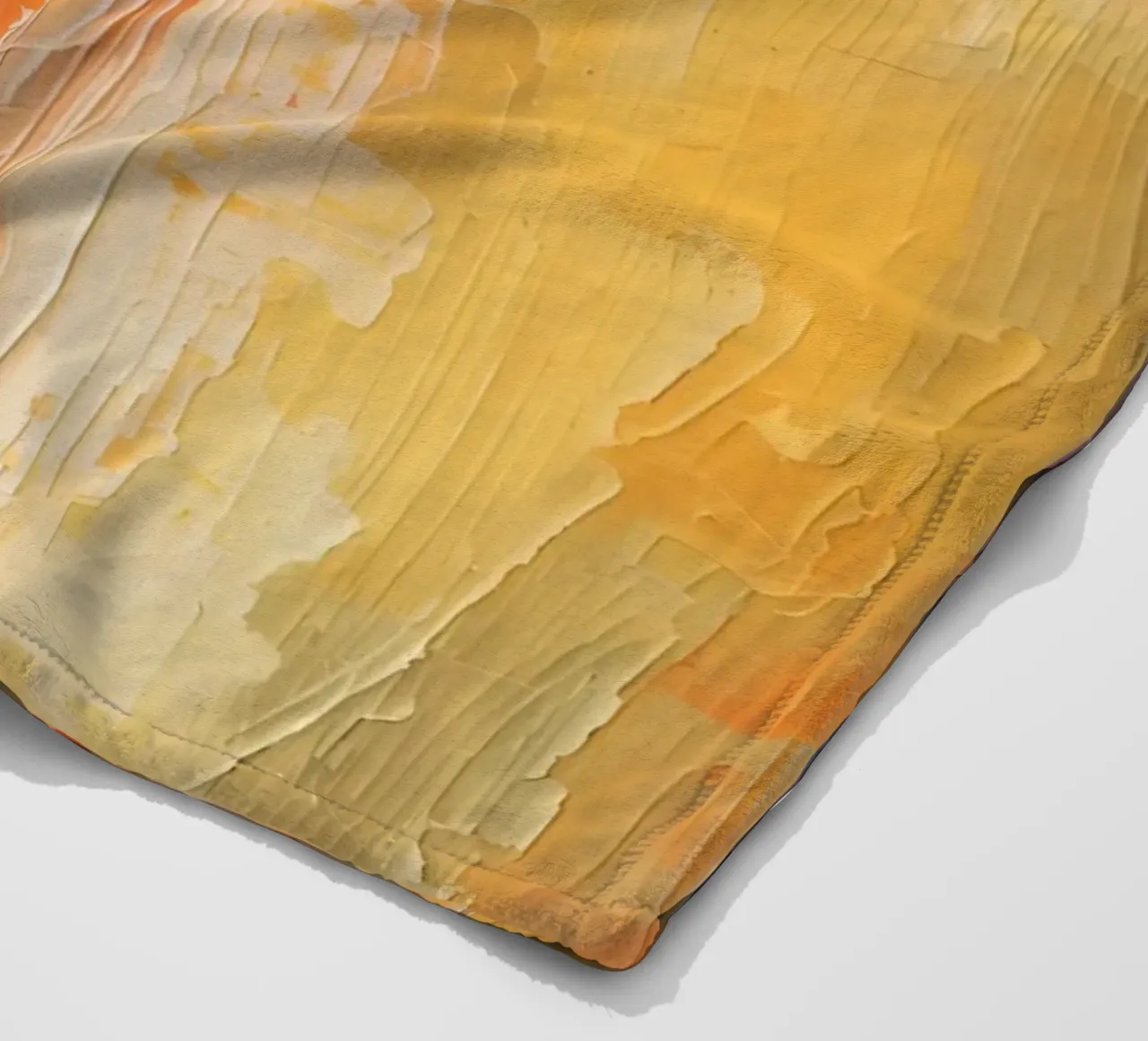 Pittura astratta con pennellate verticali a texture coperta in pile da DesignDoodle