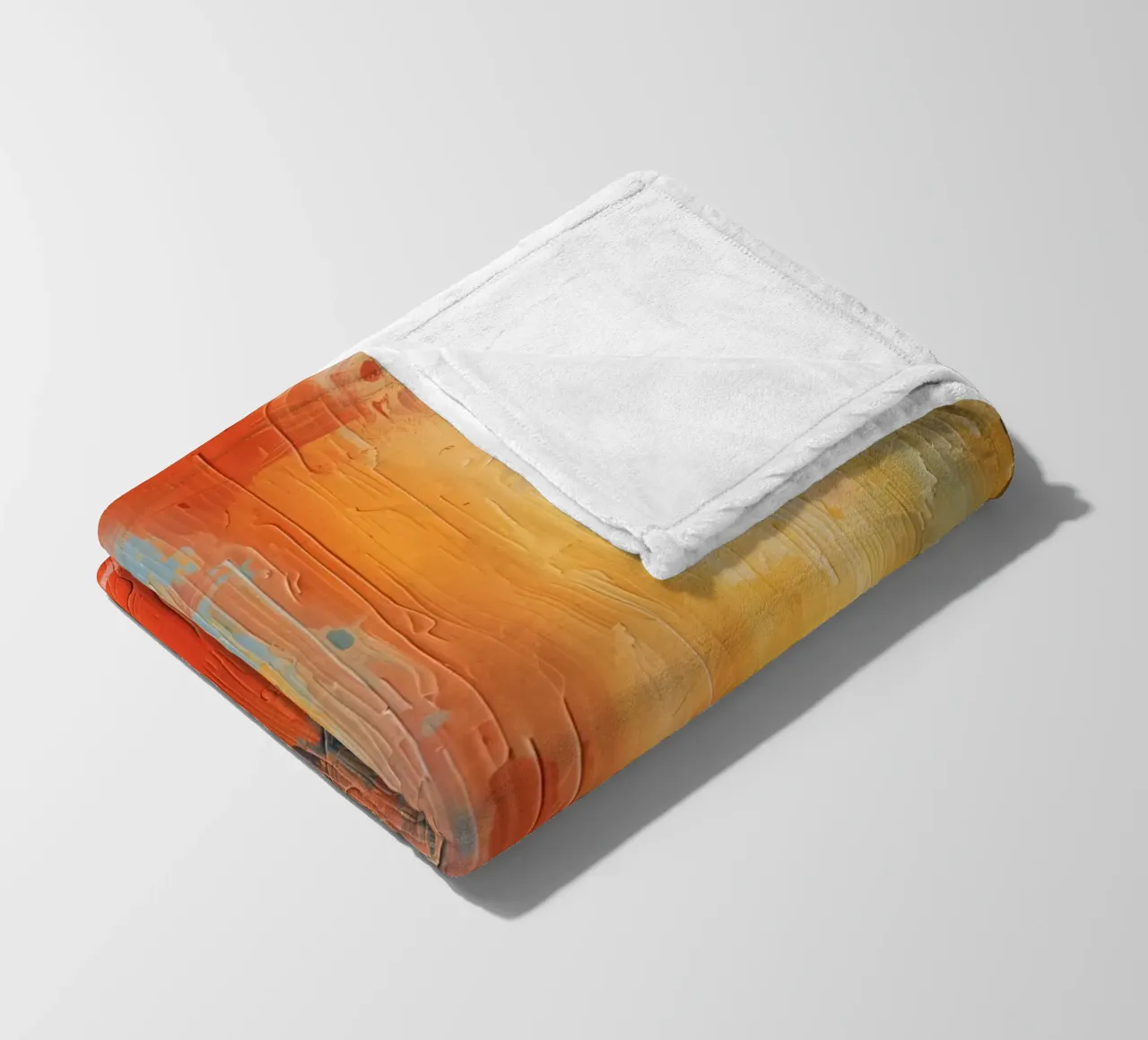 Pittura astratta con pennellate verticali a texture coperta in pile da DesignDoodle