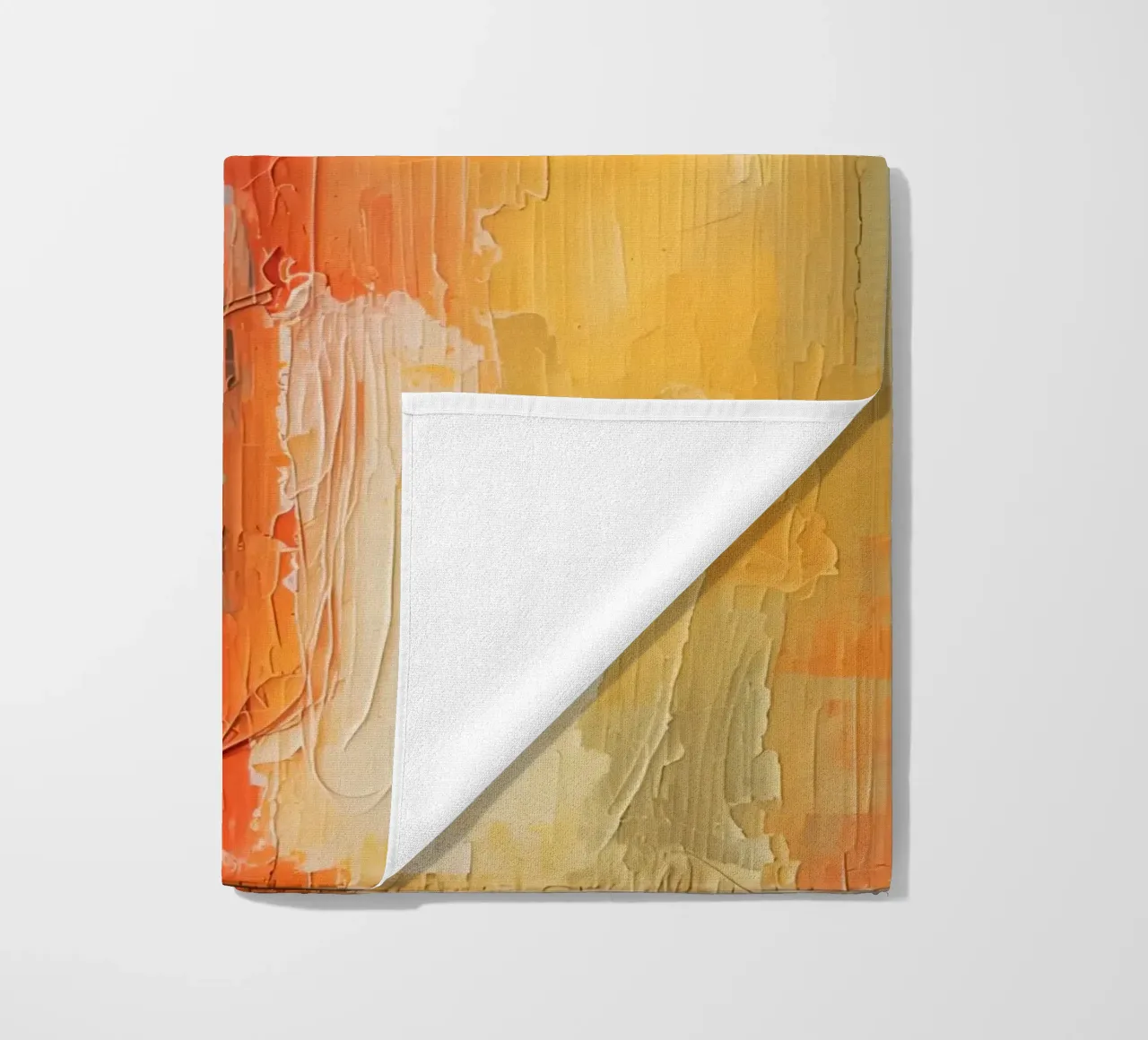 Pittura astratta con pennellate verticali a texture telo mare da DesignDoodle