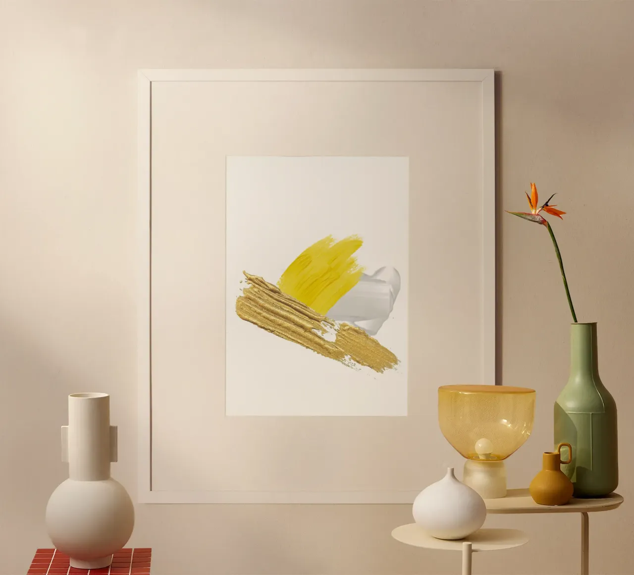 Schmetterling poster con telaio in alluminio da AESTHETIC VIBES by Isabel