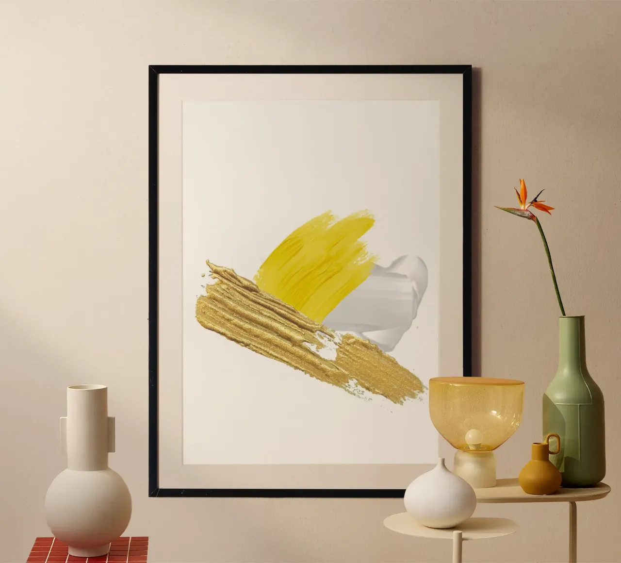 Schmetterling poster con telaio in alluminio da AESTHETIC VIBES by Isabel
