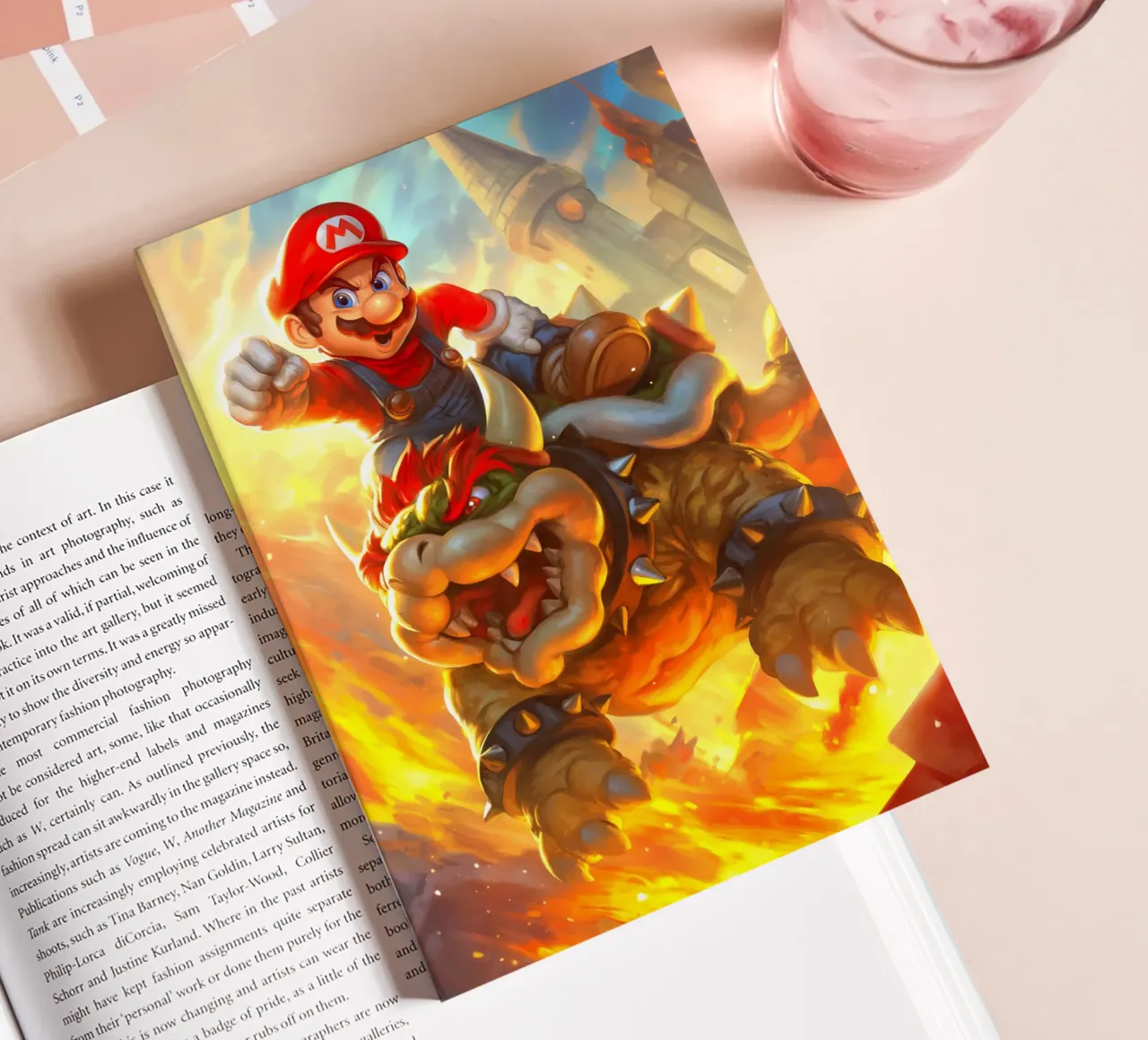 Super Mario Bros Game notebook by Fleur de Lys