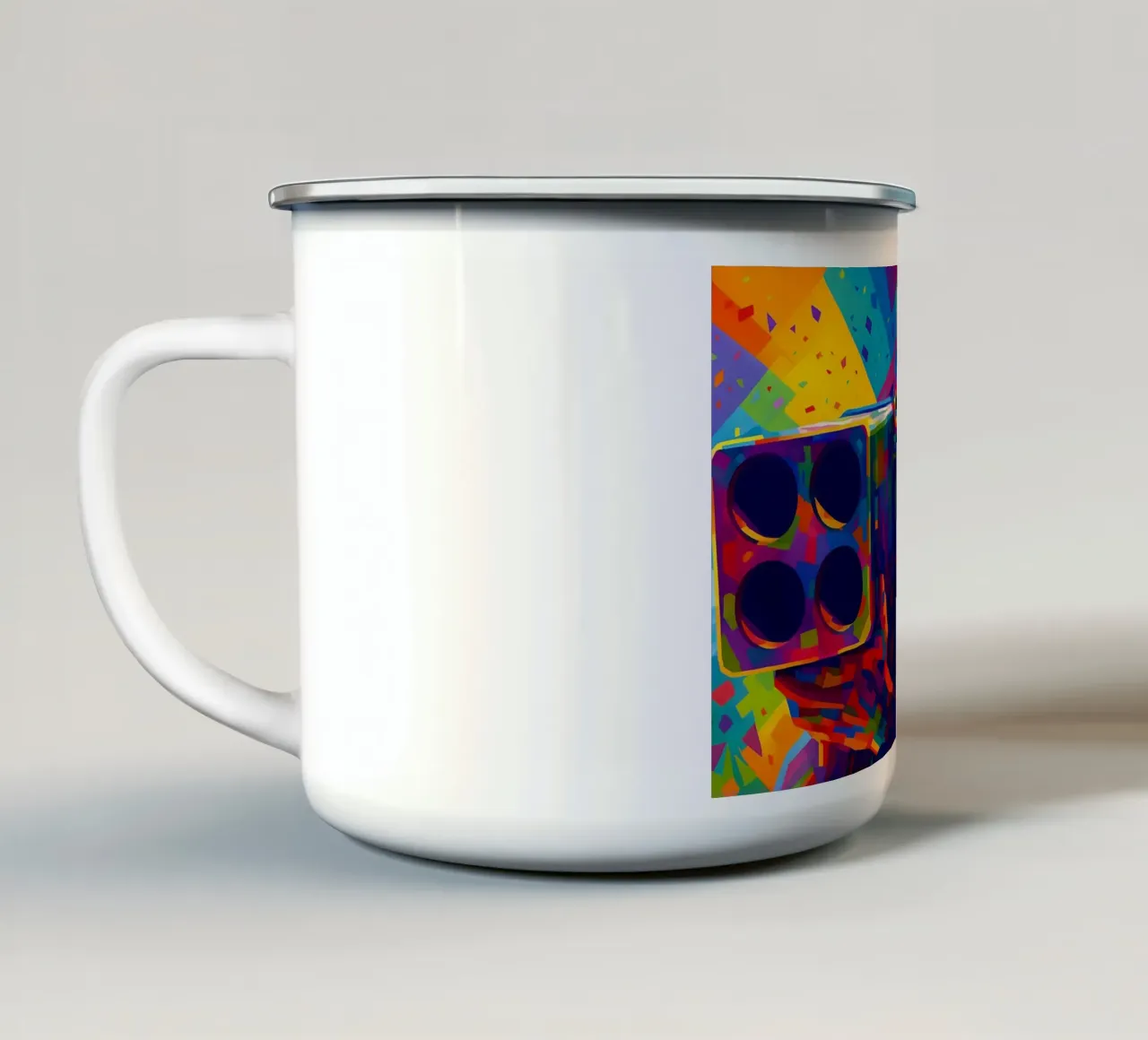 Arnold Schwarzenegger Commando art tazza in smalto da BONANZA