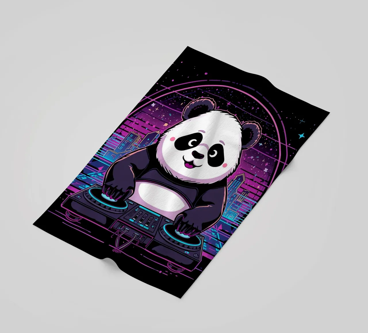 DJ Panda telo mare da DesignDoodle