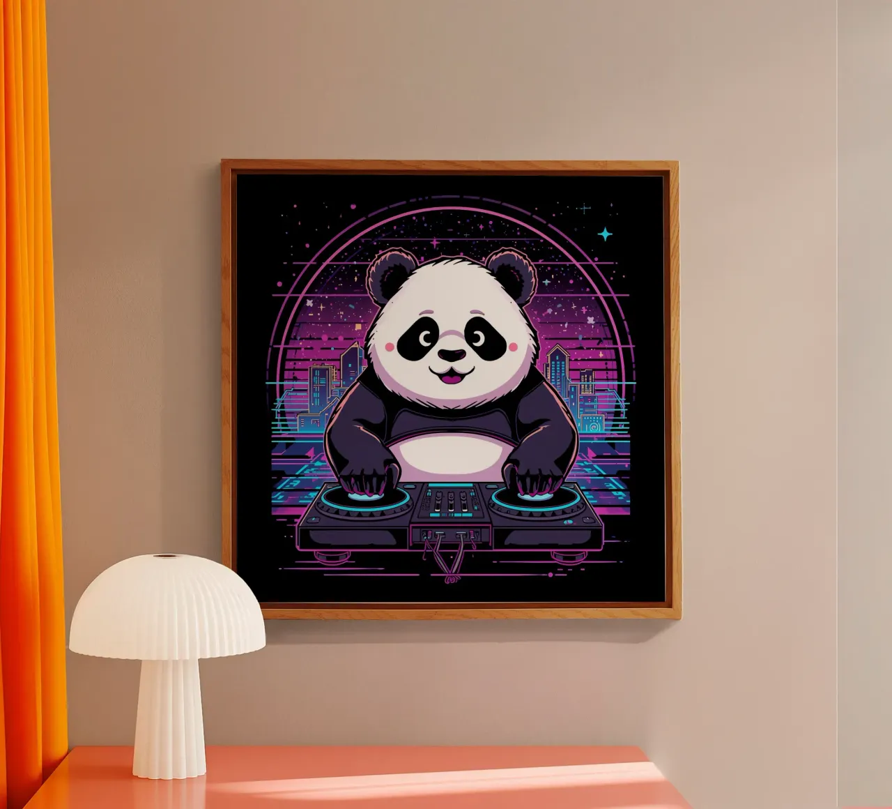 DJ Panda plexiglass da DesignDoodle